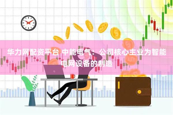 华力网配资平台 中能电气：公司核心主业为智能电网设备的制造